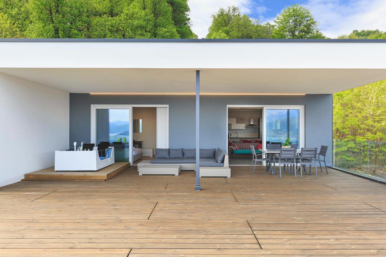 Skylake Penthouse By Impero House Stresa Dış mekan fotoğraf