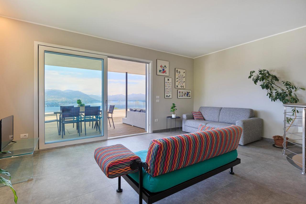 Skylake Penthouse By Impero House Stresa Dış mekan fotoğraf